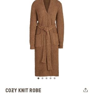 SKIMS COZY KNIT CAMEL ROBE! sold out online